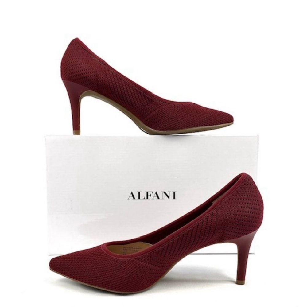 Alfani Women's Burgundy Heels
